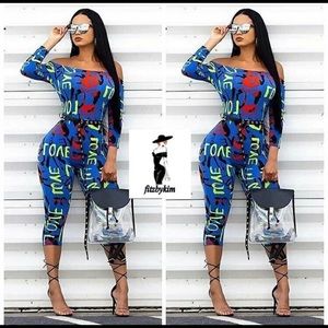 Sexy romper available in  M